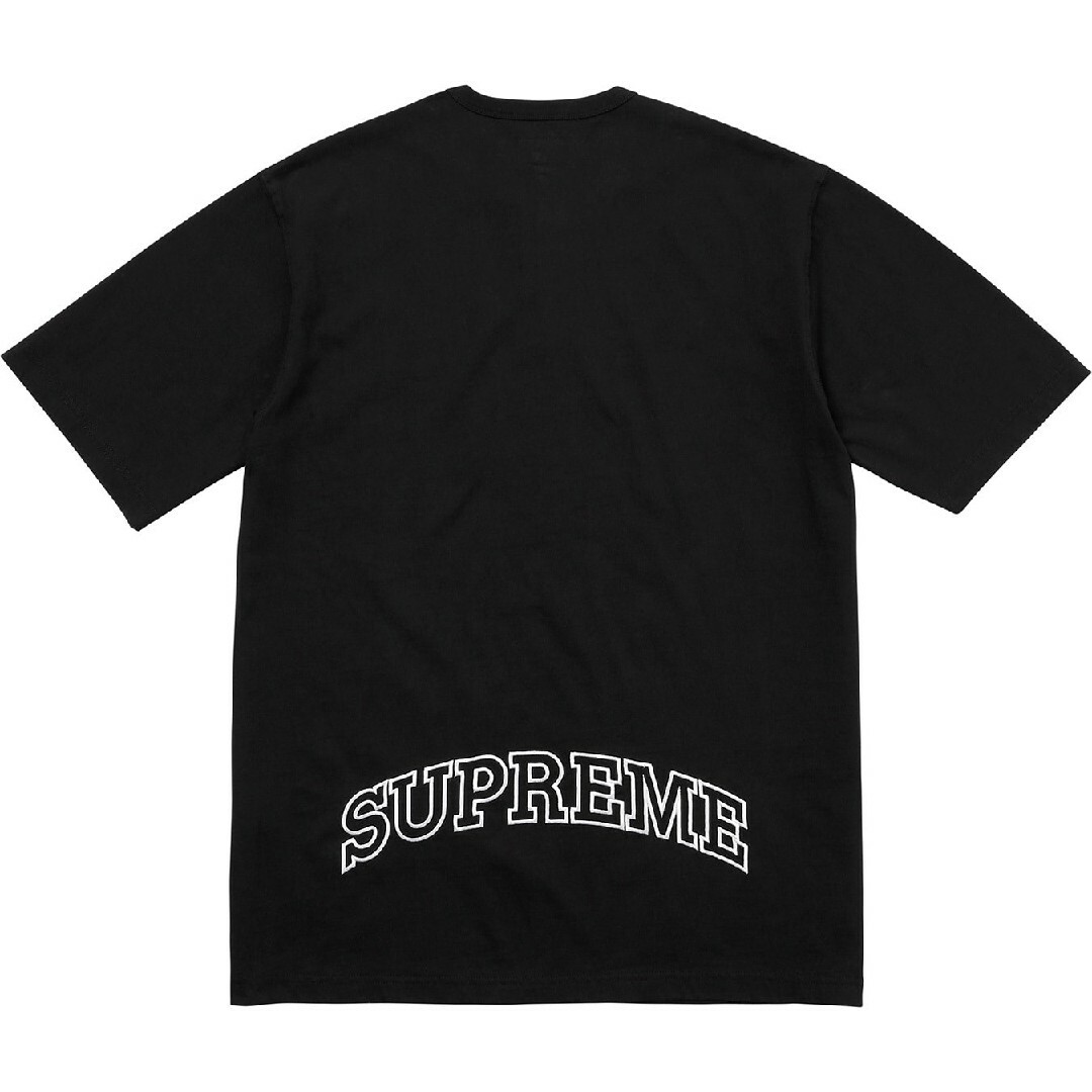 Supreme 2-TONE S S HANLEY TEE (ブラックM) 通販