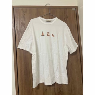 メゾンキツネ(MAISON KITSUNE')のメゾンキツネ　ヨガフォックスTシャツ(Tシャツ/カットソー(半袖/袖なし))
