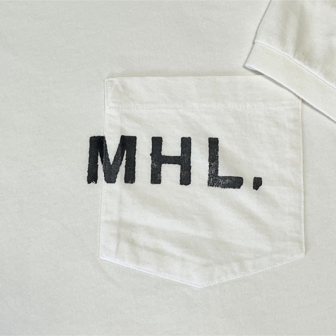 MHL マーガレットハウエル  定番ロゴTシャツ