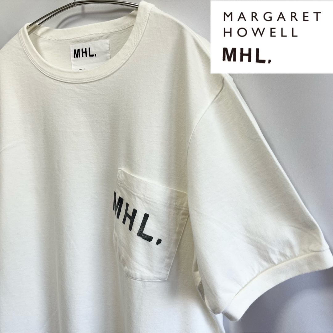 MHL マーガレットハウエル  定番ロゴTシャツ