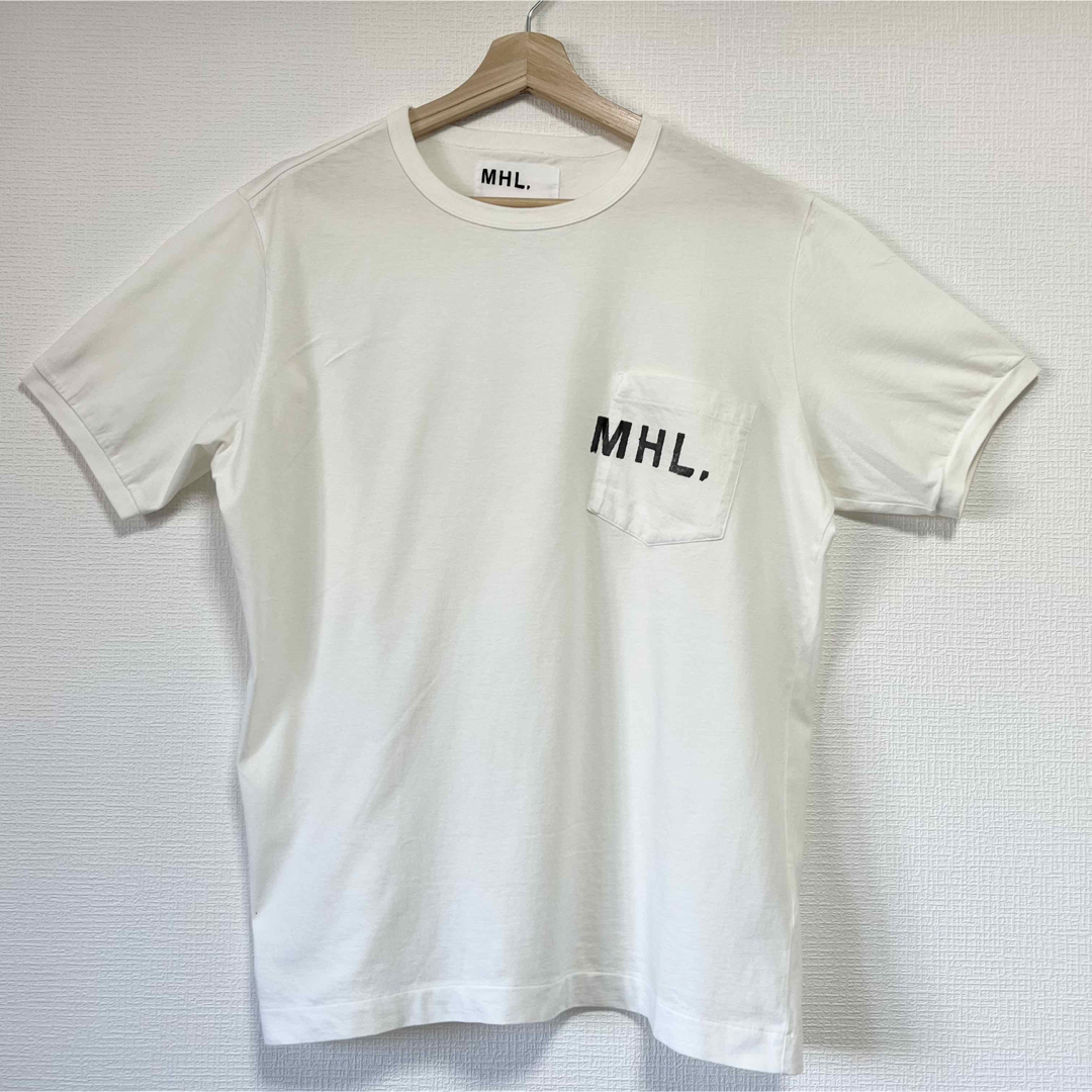 MHL マーガレットハウエル  定番ロゴTシャツ