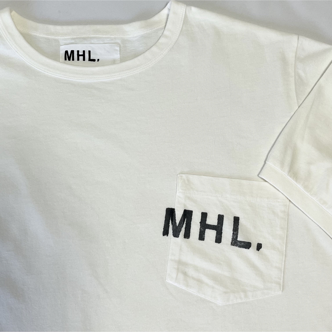 MHL マーガレットハウエル  定番ロゴTシャツ