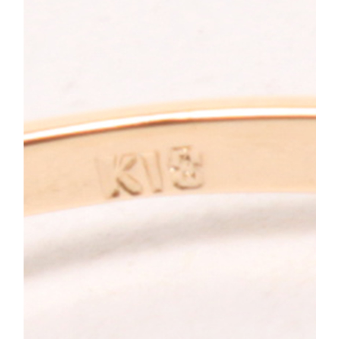 美品   リング 指輪 K18 カラーストーン    レディース 14号 レディースのアクセサリー(リング(指輪))の商品写真