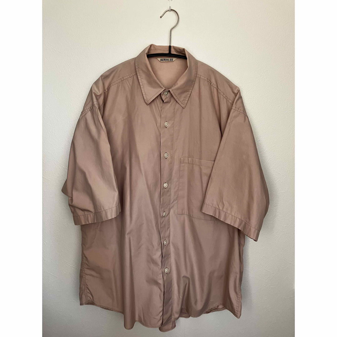 オーラリー A9SS02TN HALF SLEEVED BIG SHIRTS