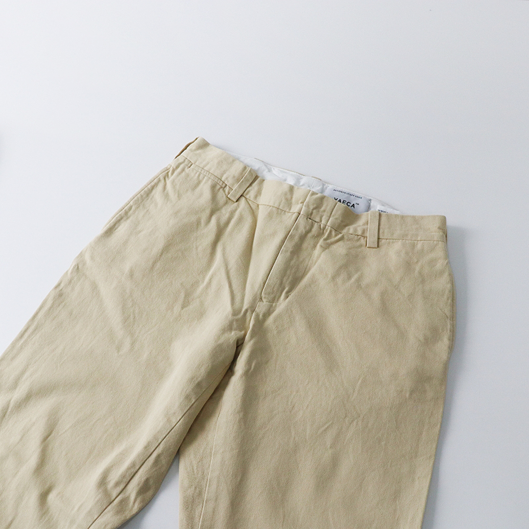 YAECA ヤエカ 15657 CHINO CLOTH PANTS コットンチノクロスパンツ 29/ベージュ【2400013461290】