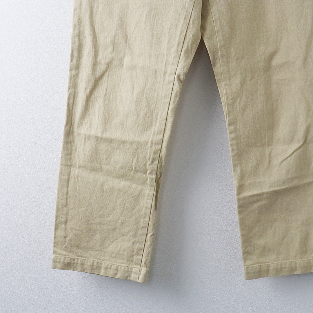 YAECA ヤエカ 15657 CHINO CLOTH PANTS コットンチノクロスパンツ 29/ベージュ【2400013461290】