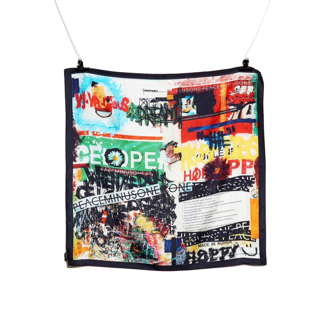PEACEMINUSONE - PEACEMINUSONE スカーフの通販 by 🌼's shop PEACEMINUSONE - PEACEMINUSONE スカーフの通販 by 🌼's shop