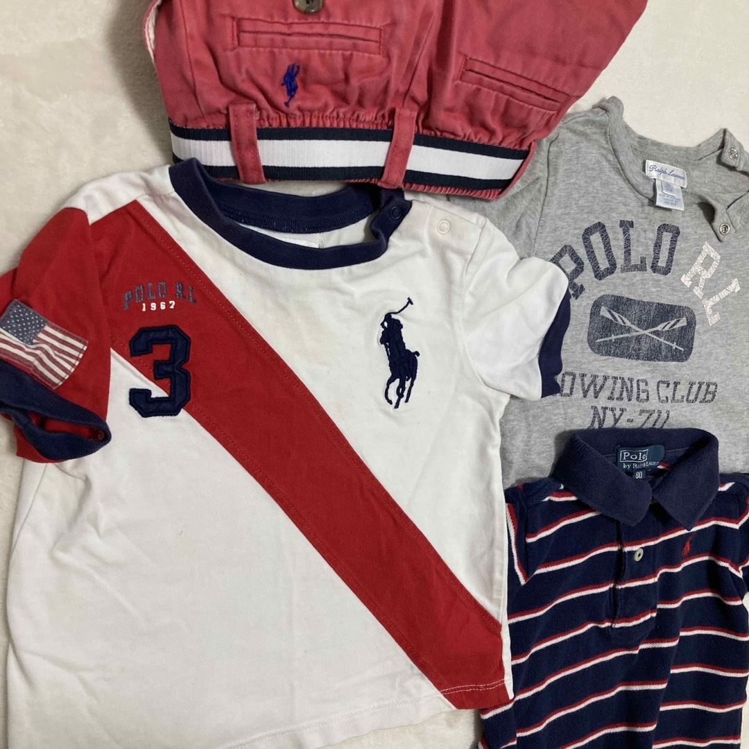 ☆美品☆ POLO ラルフローレン ポロベア ベビー キッズ　ポロシャツ　12M