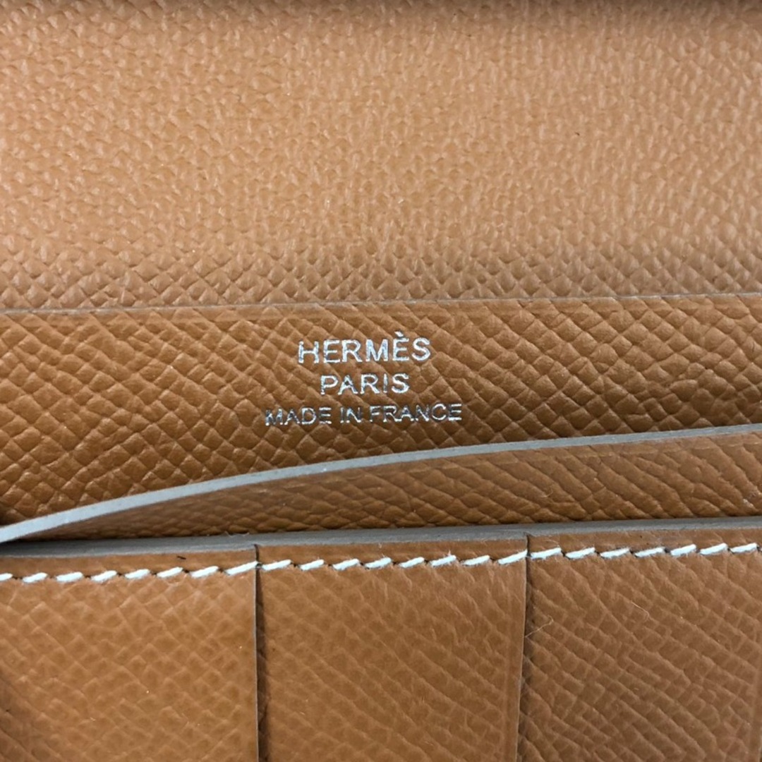 エルメス　hermes 長財布　べアン スフレ　エプソン　ゴールド　シルバー金具