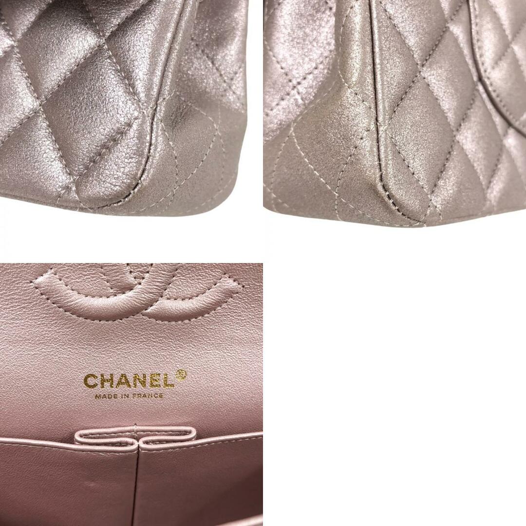 シャネル CHANEL マトラッセ25 A01112 ピンク ゴールド金具 メタリック