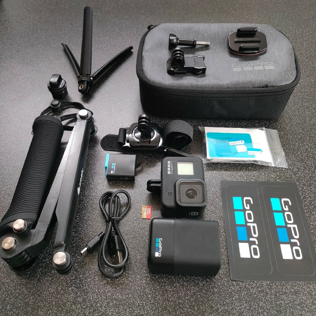 GoPro - 【美品・お得セット】GoPro HERO8 BLACK☆SD付の通販 by 笑門