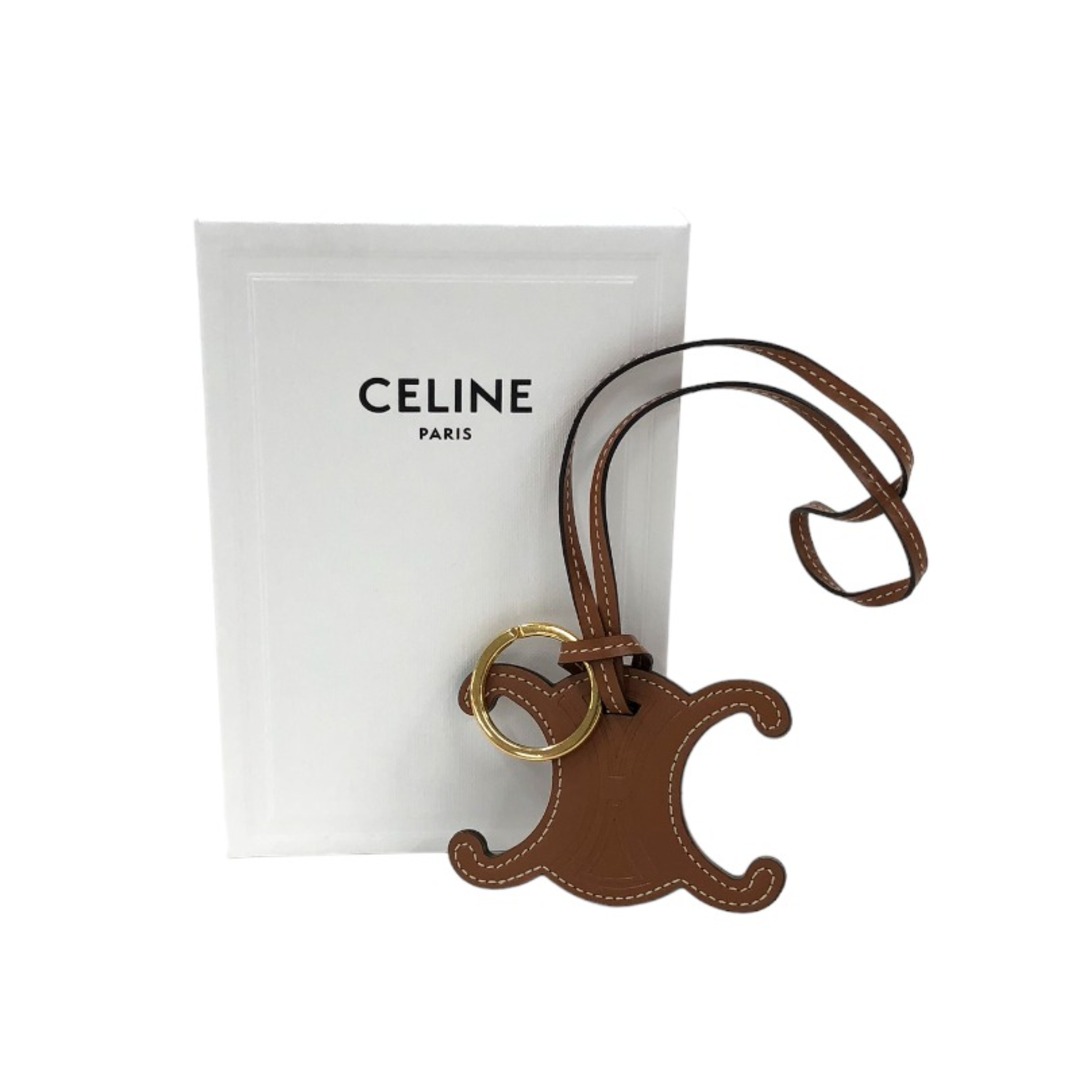 celine - セリーヌ CELINE トリオンフ キーリングチャーム 49I473DSD