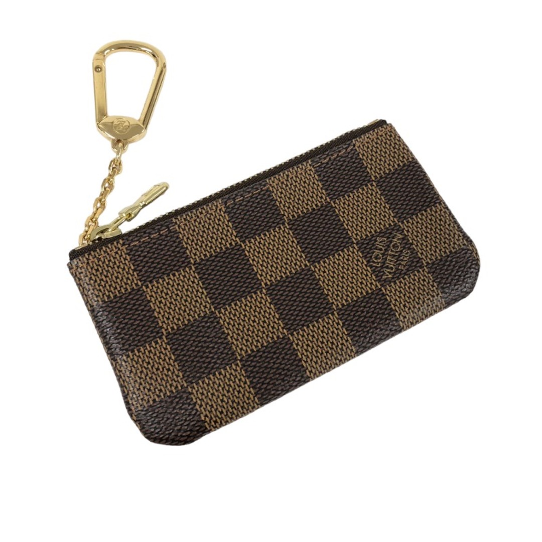 ルイ・ヴィトン LOUIS VUITTON ポシェット・クレ N62658 ダミエ ダミエ・エベヌ キャンバス レディース コインケース 4