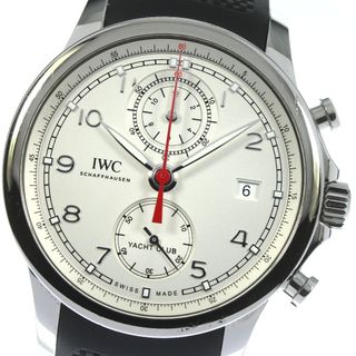 インターナショナルウォッチカンパニー(IWC)のIWC IWC SCHAFFHAUSEN IW390502 ポルトギーゼ ヨットクラブ クロノグラフ 自動巻き メンズ 箱・保証書付き_763843(腕時計(アナログ))