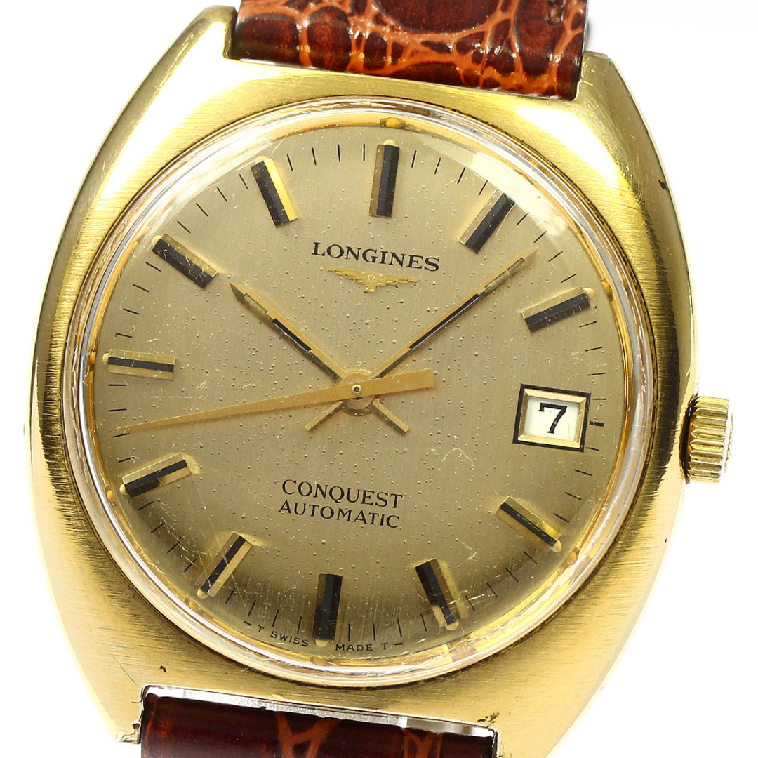 商品の状態ガラスロンジン LONGINES コンクエスト cal.L633.1 自動巻き メンズ _765334