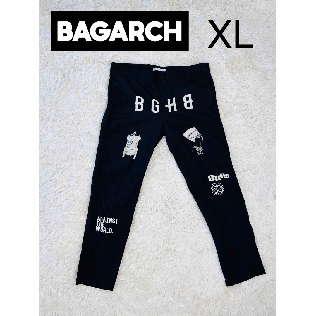 【BAGARCH】バガーチ　ギャングナイロンパンツ　sizeXL 美品