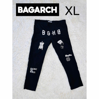 【BAGARCH】バガーチ　ギャングナイロンパンツ　sizeXL 美品(その他)