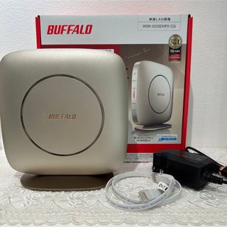 バッファロー(Buffalo)のBUFFALO 無線LANルーター エアステーション WSR-2533DHP2(PC周辺機器)