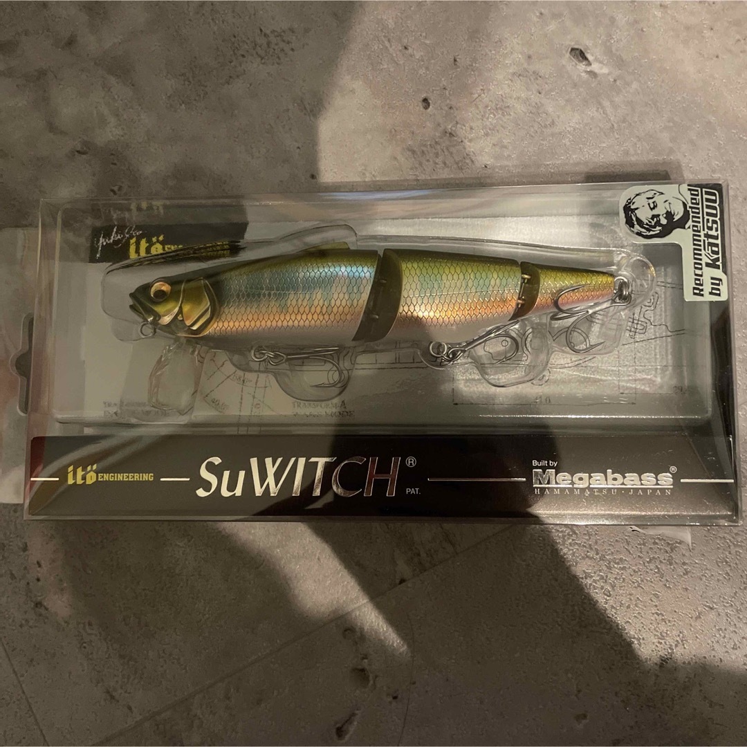 Megabass SuWITCH  和銀オイカワ