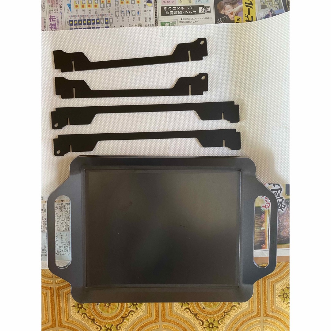 IW60-11 イワタニ たこ焼器 スーパー炎たこ 専用 グリルプレート五徳付き スマホ/家電/カメラの調理家電(たこ焼き機)の商品写真