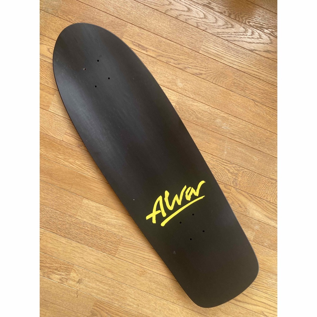 ALBA(アルバ)のアルバ　LEOPARD REISSUE - BLACK & YELLOW スポーツ/アウトドアのスポーツ/アウトドア その他(スケートボード)の商品写真