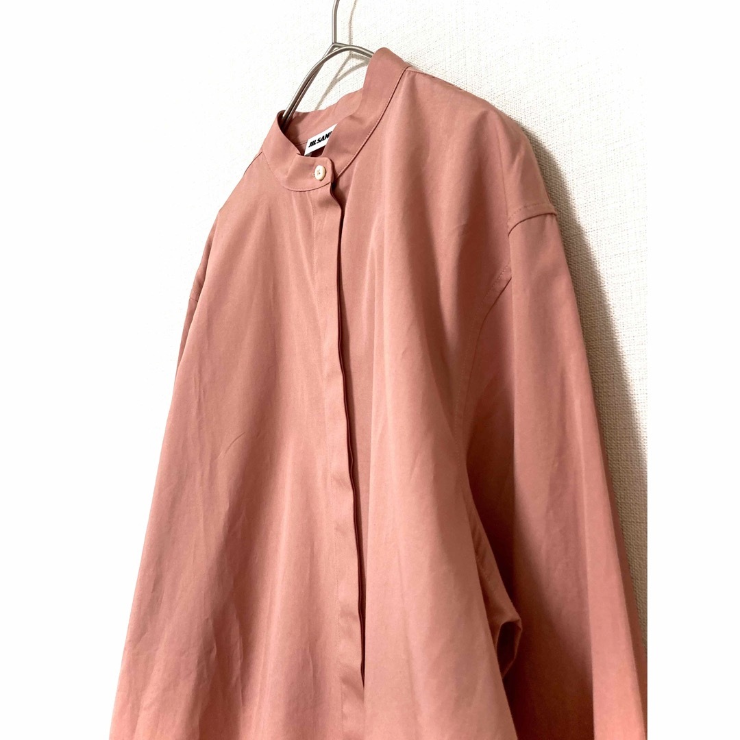Jil Sander - ジルサンダー レディース バンドカラー 長袖シャツ