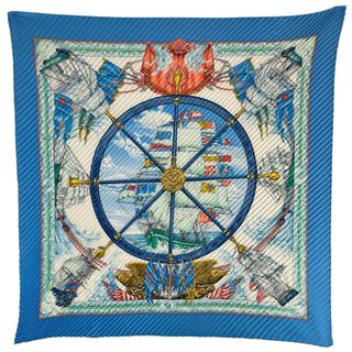 Hermes - エルメス カレ 90 Vive le vent レディース 【中古】の通販