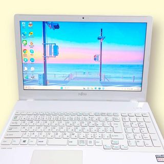 富士通 - 2017年式⭐️SSD⭐️Bluetooth⭐️富士通⭐️白ノート