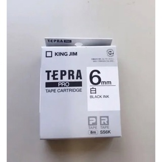キングジム(キングジム)の白6mm・テプラテープ(テープ/マスキングテープ)