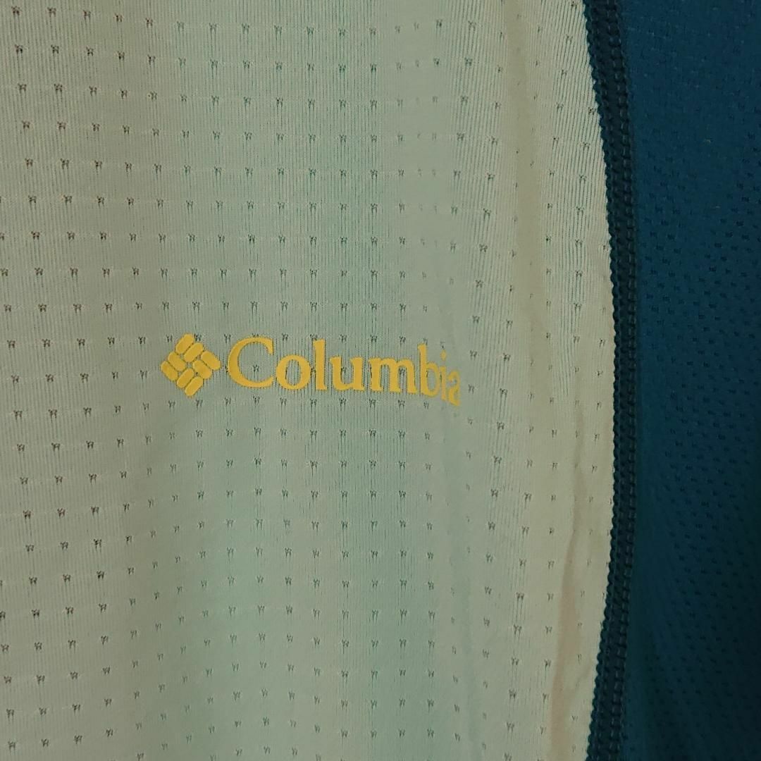 Columbia(コロンビア)の新品未使用 Columbia M 半袖 Tシャツ ライトブルー レディースのトップス(Tシャツ(半袖/袖なし))の商品写真