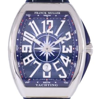 フランクミュラー(FRANCK MULLER)の【新品】フランクミュラー ヴァンガードヨッティング V45SCDTACBL SS 自動巻(腕時計(アナログ))