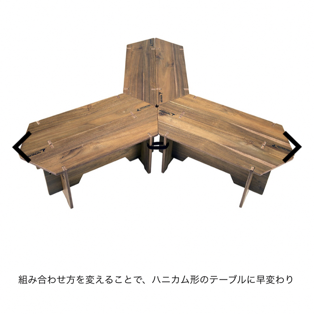 天板付ヘキサテーブル/ヘキサゴンテーブル/キャンプテーブル 天板付ヘキサテーブル/ヘキサゴンテーブル/キャンプテーブル