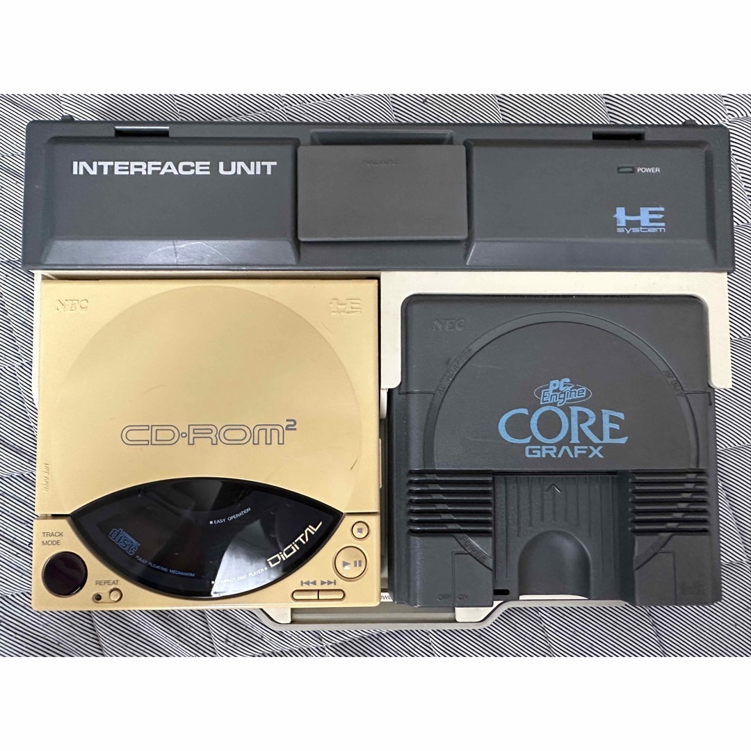 pc engine PCエンジンCD-ROMシステム　インターフェイスユニット