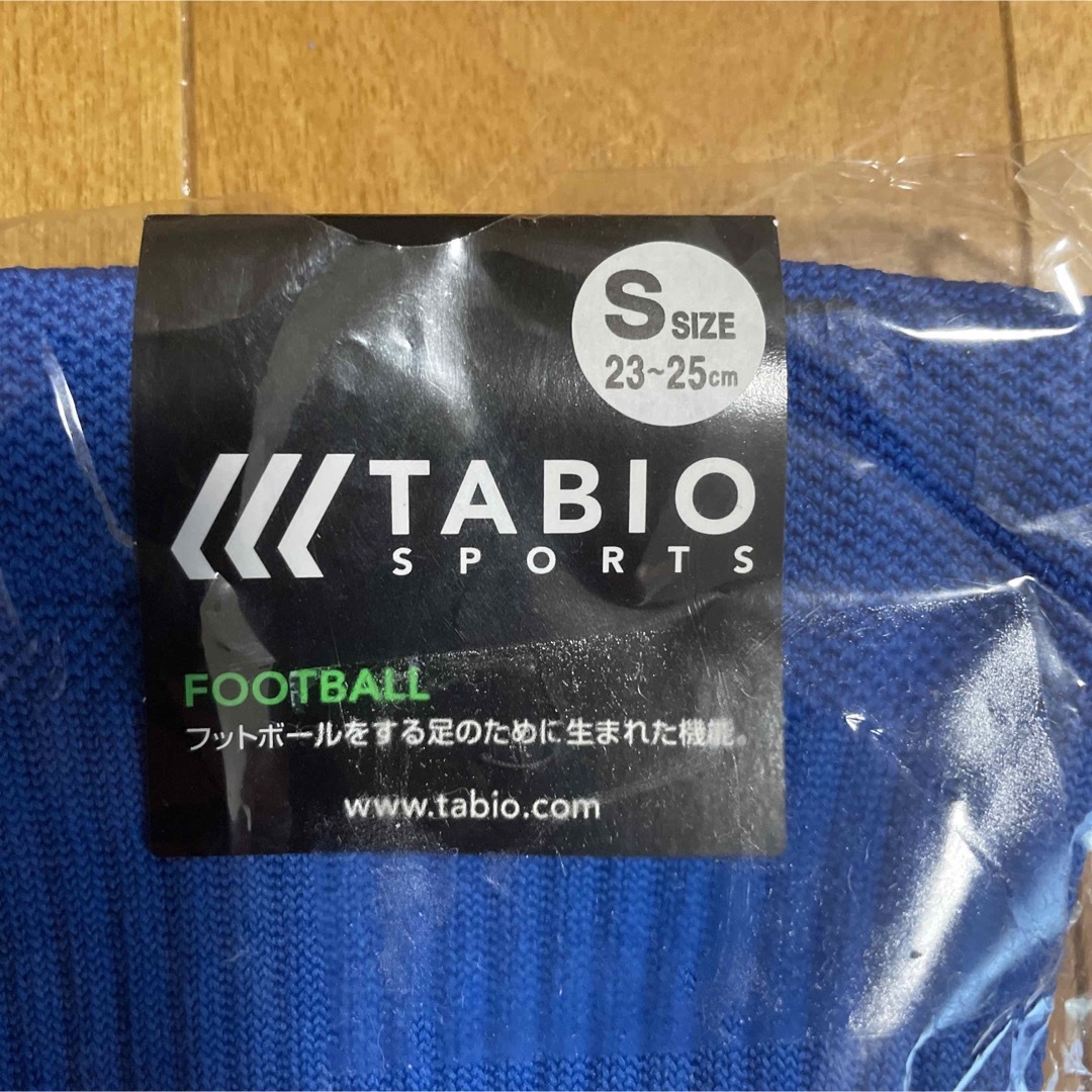 TABIO SPORTS(タビオスポーツ)の（新品未使用）TABIO football 23〜25㌢ スポーツ/アウトドアのサッカー/フットサル(ウェア)の商品写真