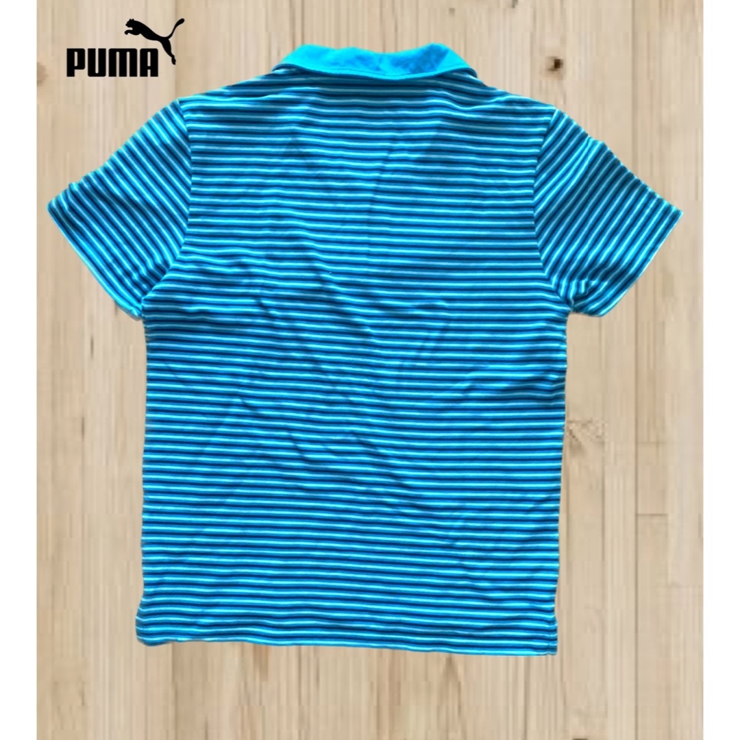 PUMA(プーマ)のPUMA☆プーマ 無地半袖 ポロシャツ ボタン無し★美品！ メンズのトップス(ポロシャツ)の商品写真