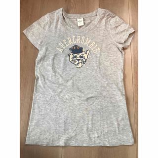 アバクロンビーアンドフィッチ(Abercrombie&Fitch)のABERCROMBIE & FITCH  アバクロ　アップリケTシャツ　L(Tシャツ(半袖/袖なし))