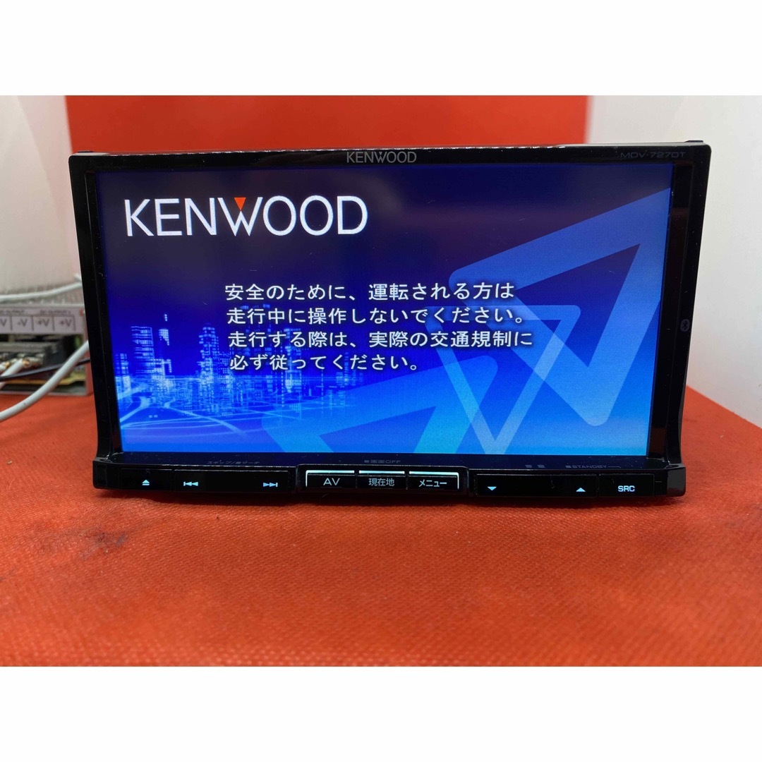 KENWOOD - KENWOOD 最上級 MDV-727DT フルセグTV 新品バックカメラ付き
