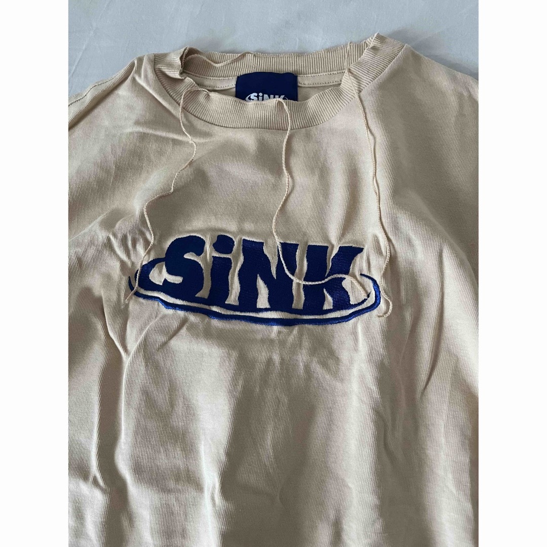 SINK kotohayokozawa WAVE LOGO TSHIRTS メンズのトップス(Tシャツ/カットソー(半袖/袖なし))の商品写真