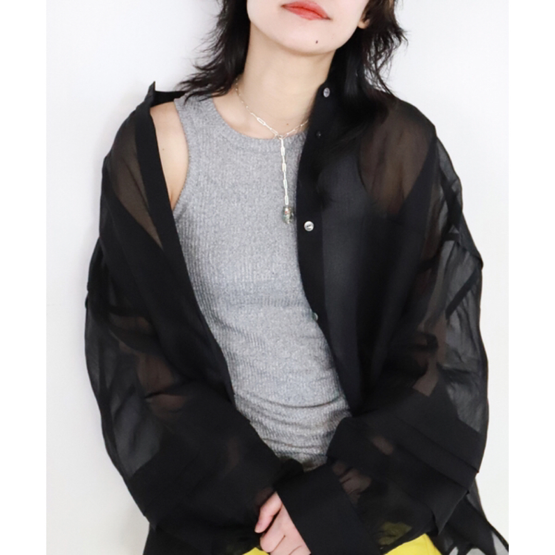 CITYSHOP - CITYSHOP METALLIC RIB TANK☆rokuの通販 by ree'sshop