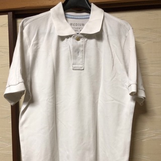 ☆白ポロシャツ①☆(ポロシャツ)