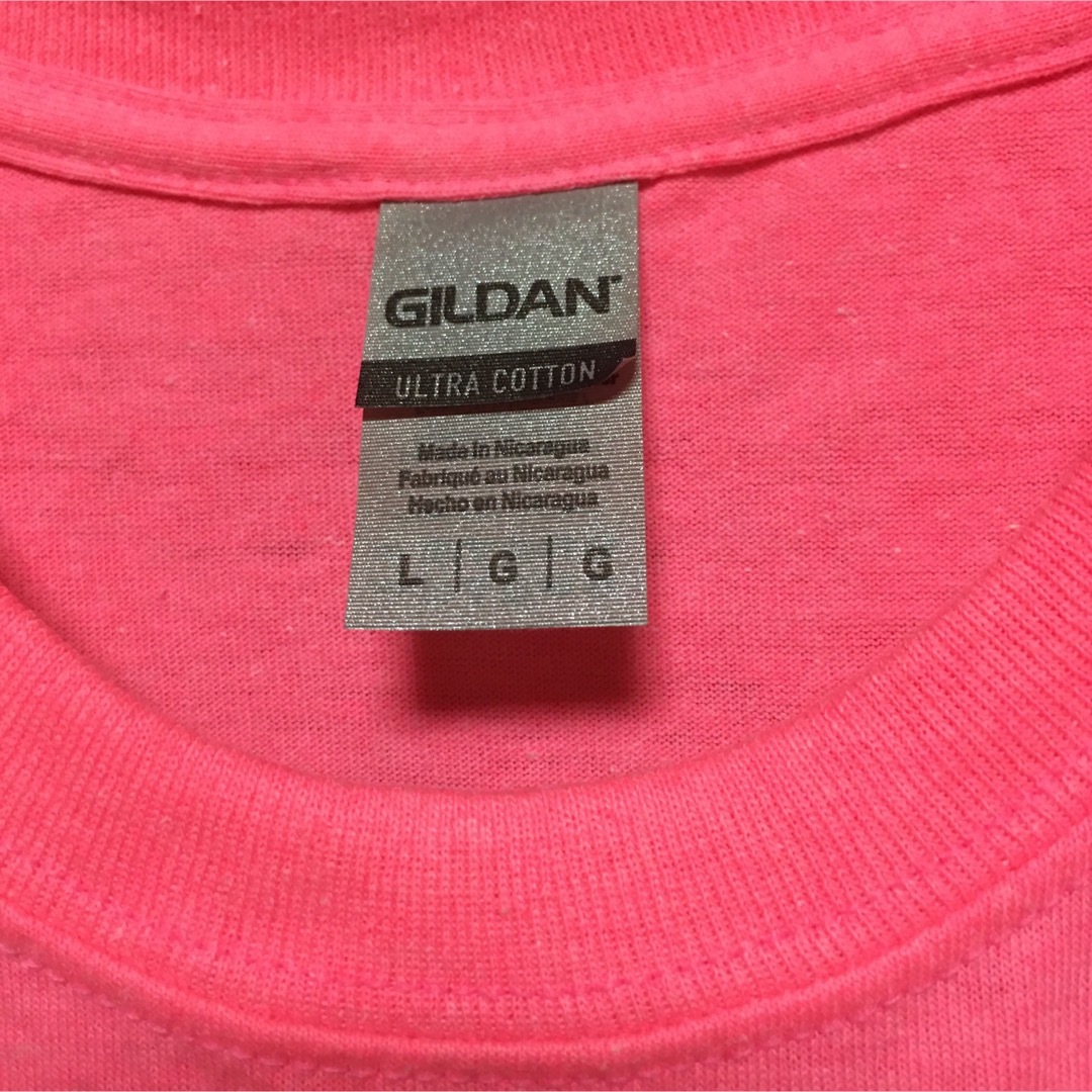 GILDAN(ギルタン)の新品 GILDAN ギルダン 半袖Tシャツ セーフティピンク L メンズのトップス(Tシャツ/カットソー(半袖/袖なし))の商品写真