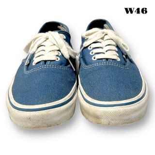 希少品！ DELUXE VANS コラボ スニーカー ブルー 青白 27.5cm