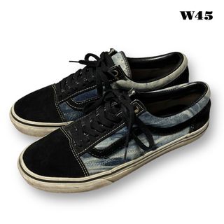 オールドスクール(OLD SKOOL（VANS）)の希少品！ VANS オールドスクール インディゴ タイダイ 黒 青 27.5cm(スニーカー)