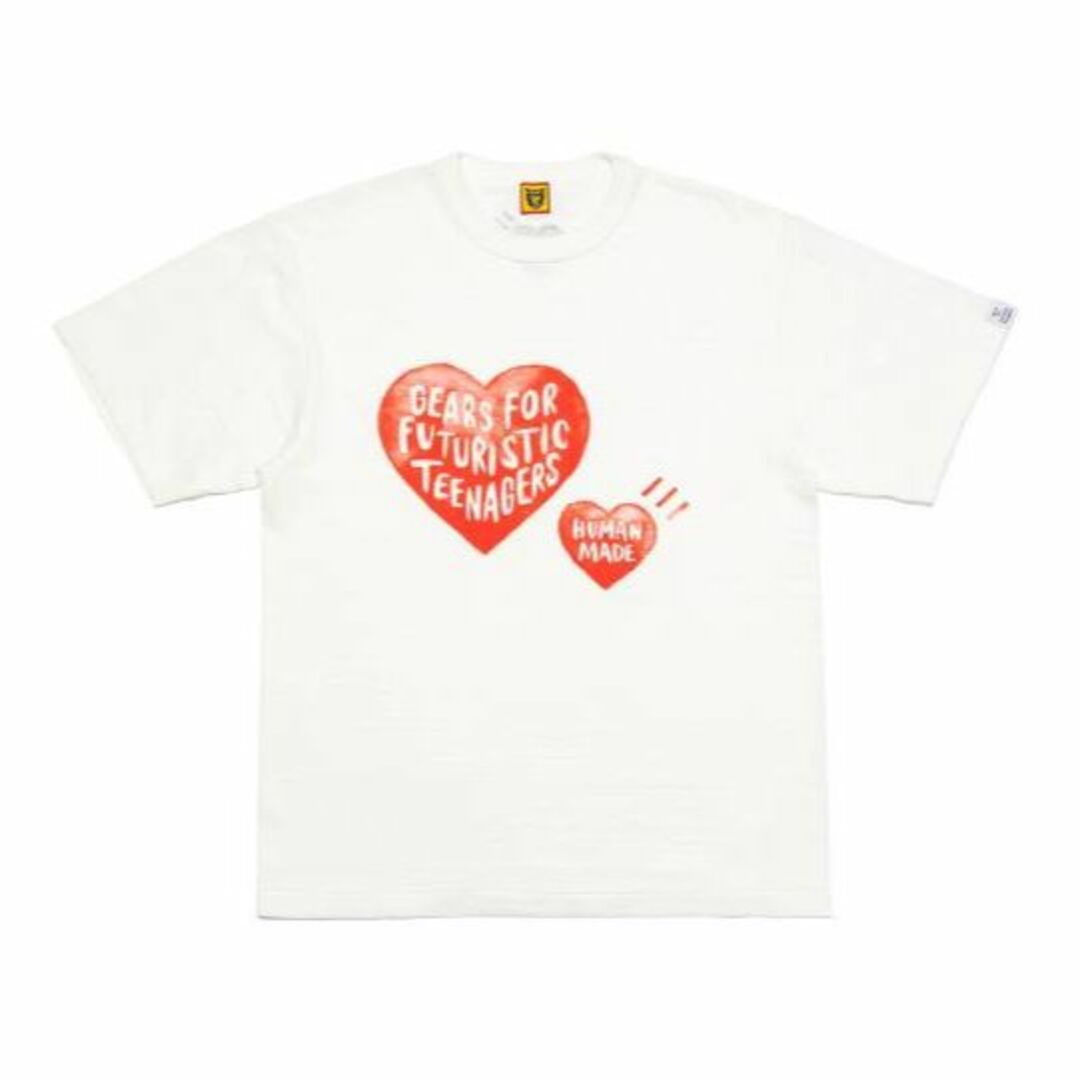 新品 HUMAN MADE GRAPHIC T-SHIRT WHITE / XL