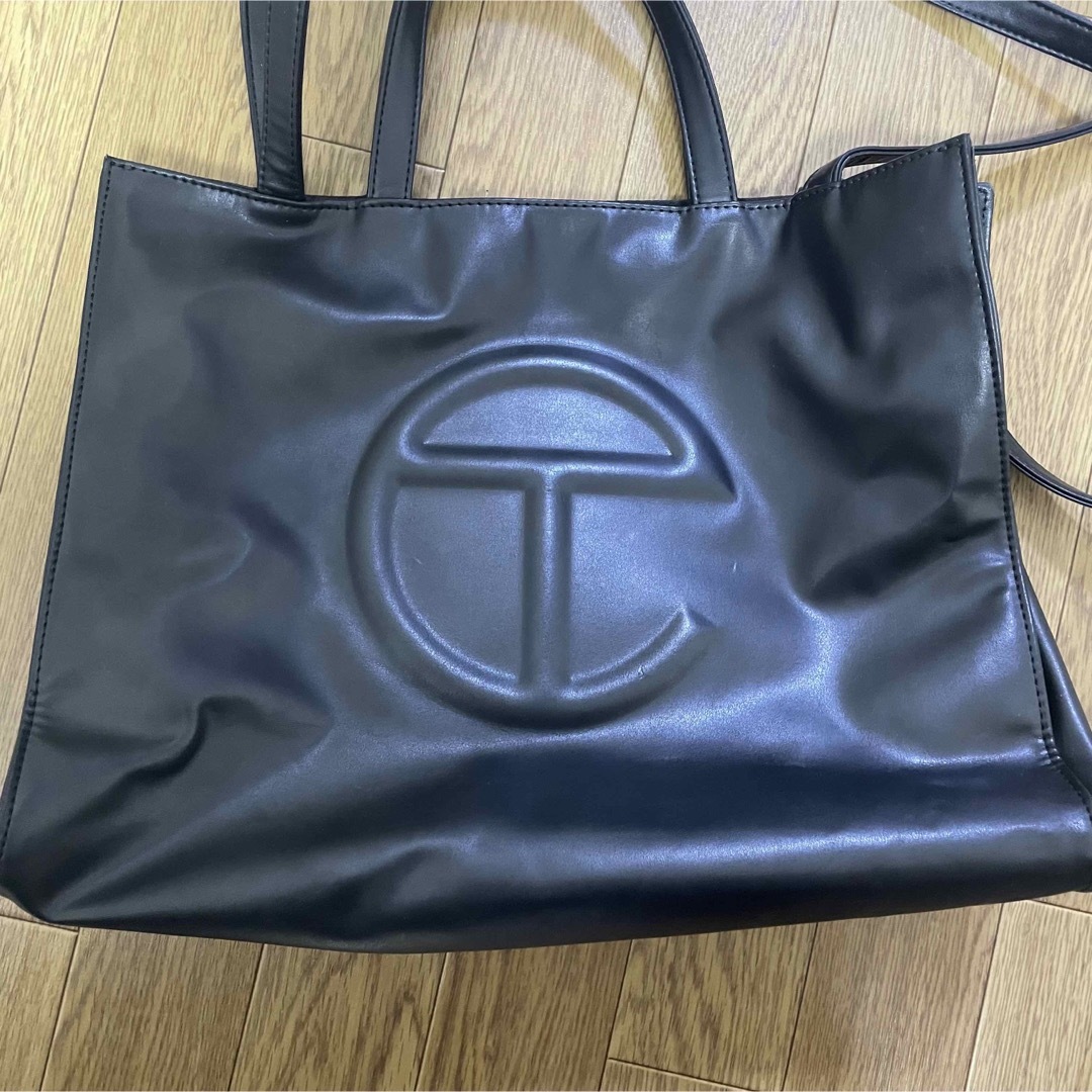 Telfar テルファー Mサイズ ショルダーバッグ ブラック-