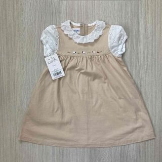 familiar - 美品 ファミリア ワンピース 90の通販 by あひる shop