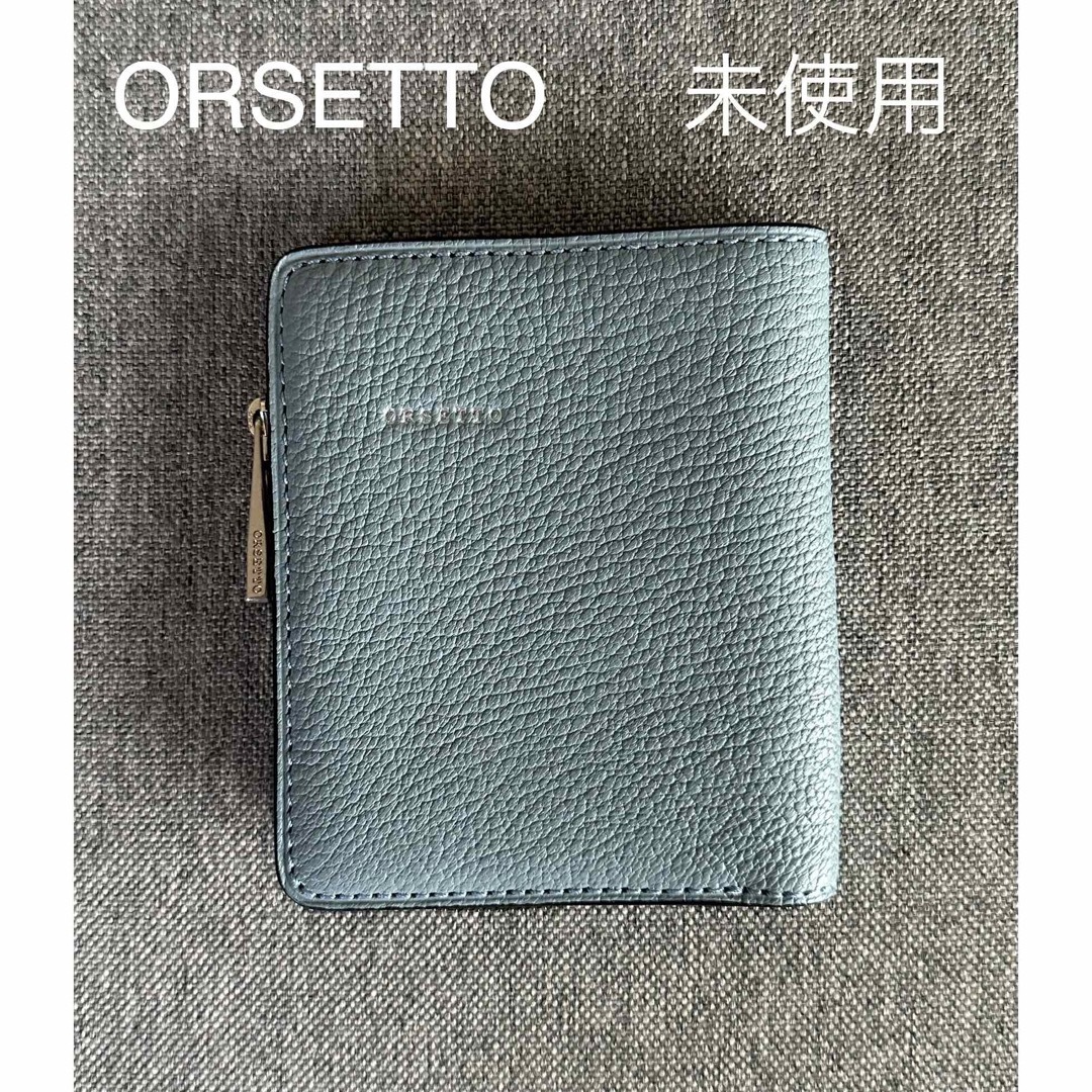 ORSETTO 二つ折り財布 ファスナーポケット付き - 財布 ZARAパンツaquagirlコーエンKBFスナイデルPLSTバースデーバッシュ