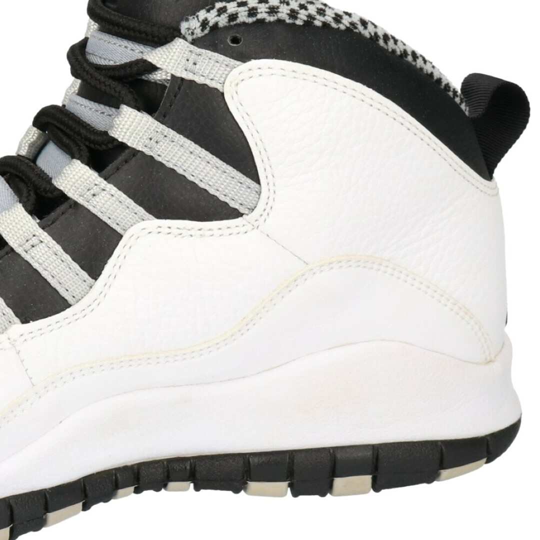 NIKE ナイキ AIR JORDAN10 RETRO エアジョーダン10 レトロ ハイカットスニーカー ホワイト US8.5 310805-103