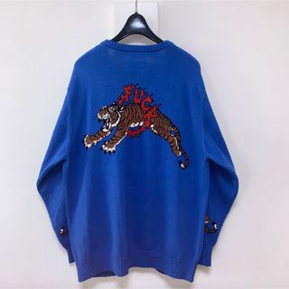 ワコマリア(WACKO MARIA)のM【WACKOMARIA】INTARSIA CARDIGAN／新品タグ付／送料込(カーディガン)