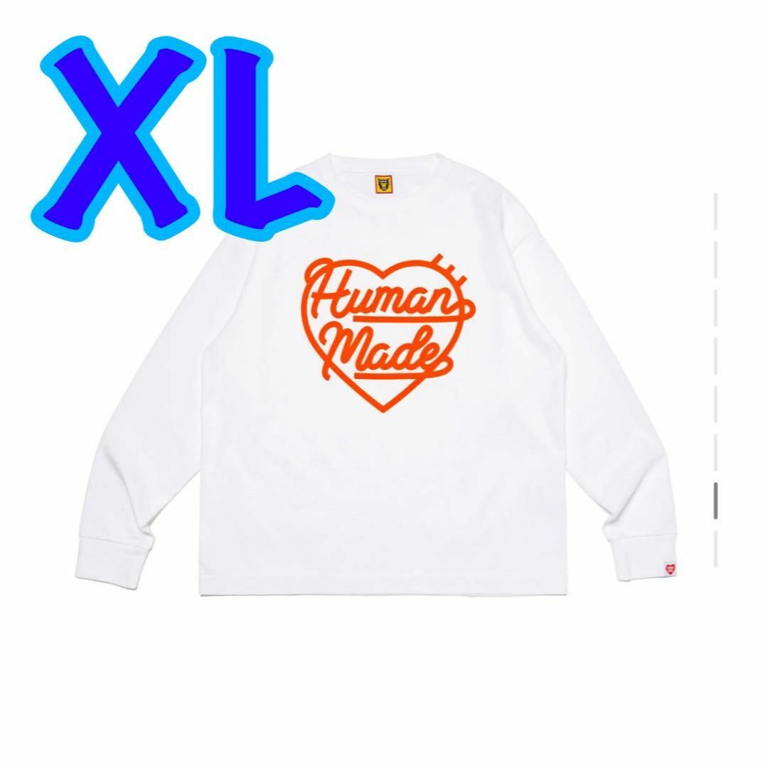 HUMAN MADE HEART L/S T-SHIRT寸法